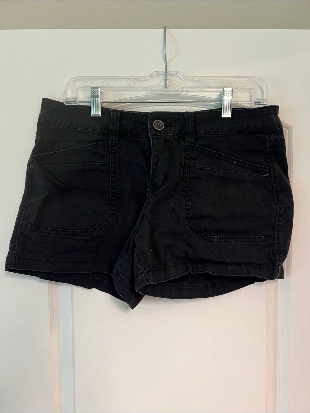 UNIONBAY Black Denim-Style Women's Shorts